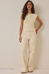 Bliss Corset Waist Top Detail 2 - Altar'd State
