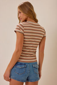 Kenna Lace Up Mini Skort Detail 6 - Altar'd State