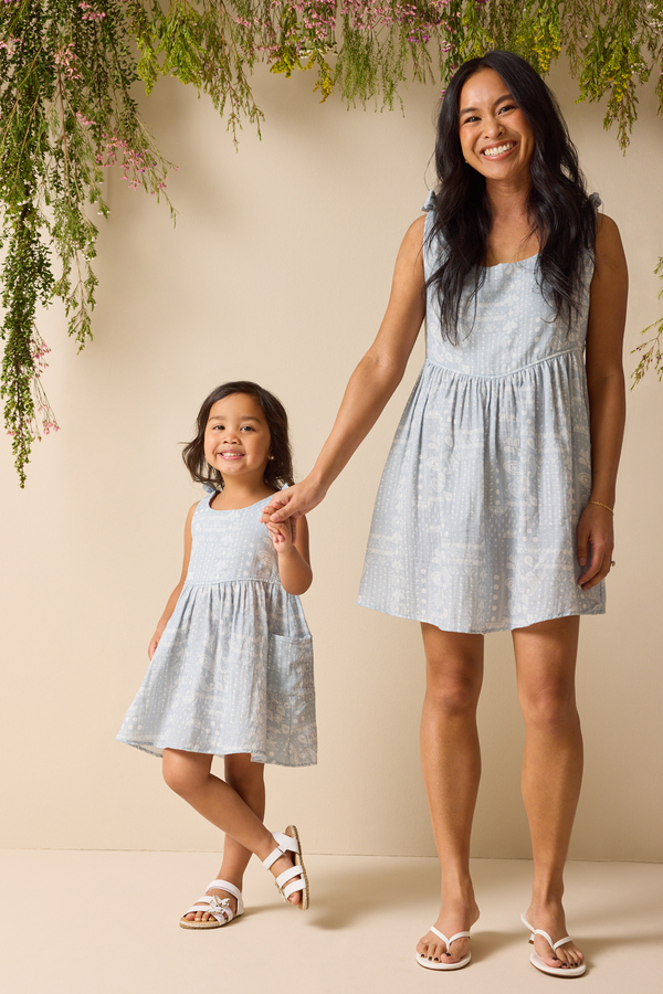 Emery Patchwork Mama Dress - Altar'd State