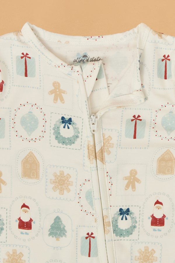 Christmas Tiles Romper Detail 3 - Altar'd State