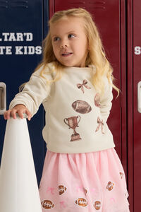 Gia Gameday Bow Sweatshirt - Altar'd State