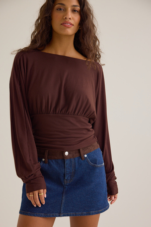 Nala Boat Neck Top - Altar'd State