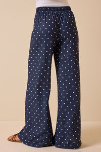 Lila Polka Dot Pant Detail 5 - Altar'd State
