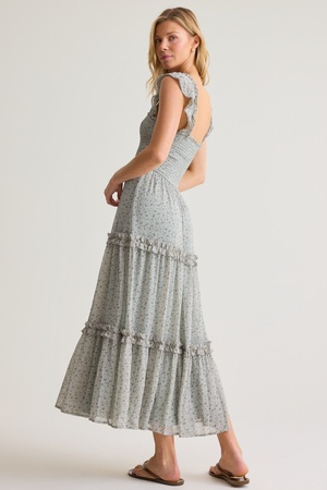Blakelee Floral Midi Dress - Altar'd State - 