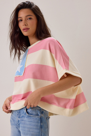 Stateside Short-Sleeve Pullover - Altar'd State - 