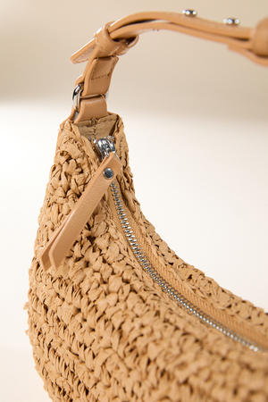 Pura Vida Straw Shoulder Bag - Altar'd State - 