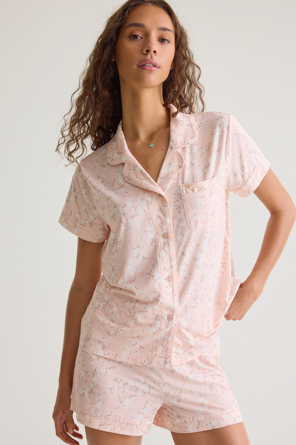 Dolly Daisy Mama PJ Set Detail 2 - Altar'd State