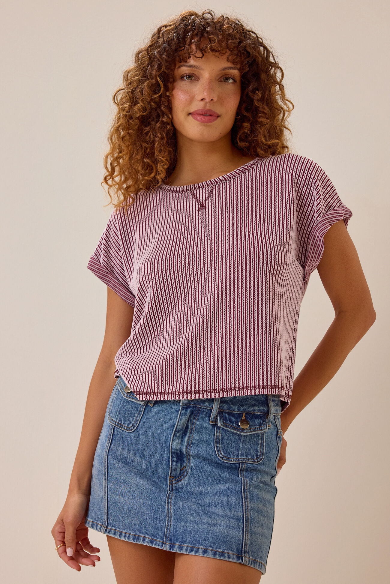 Kit Ribbed Top