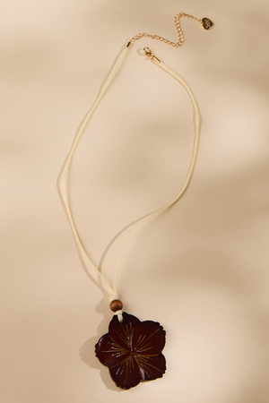 Corded Hibiscus Necklace - Altar'd State - 
