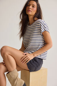 Candace Striped Top Detail 2 - Altar'd State