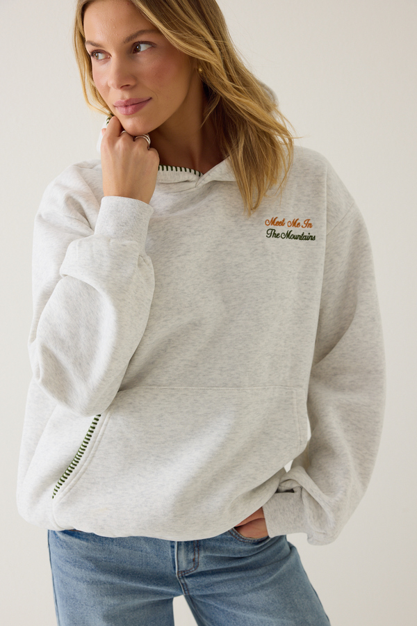 Meet Me In The Mountains Hoodie - Altar'd State