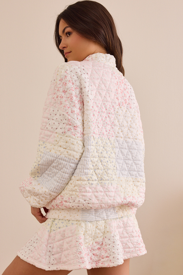 Bloom Quilted Mockneck Detail 4 - Altar'd State