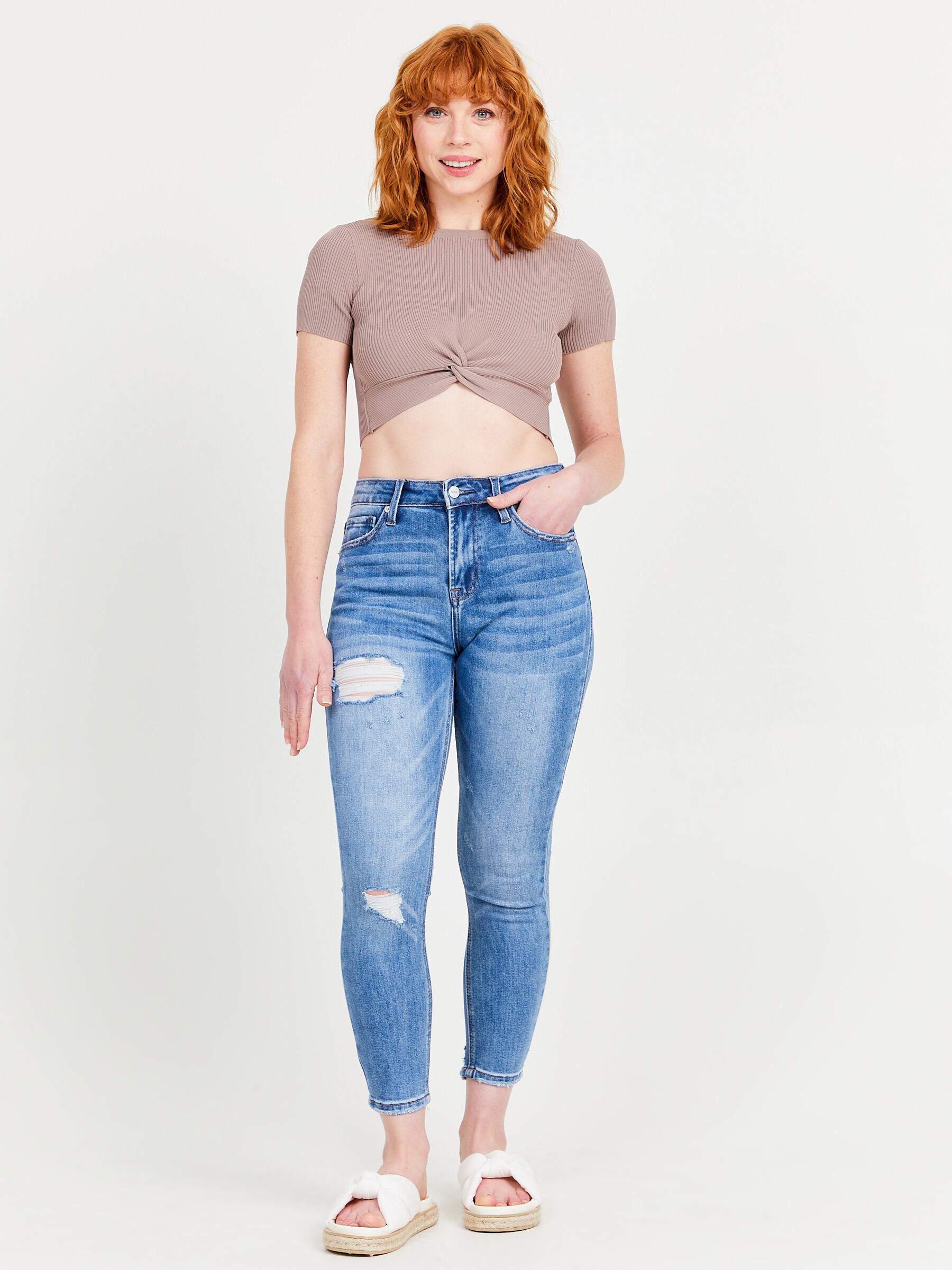 jeans destroyed skinny