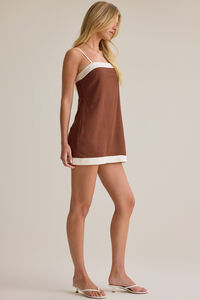 Elly Linen Mini Dress Detail 4 - Altar'd State