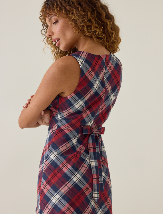 Ruby Plaid Romper Detail 7 - Altar'd State
