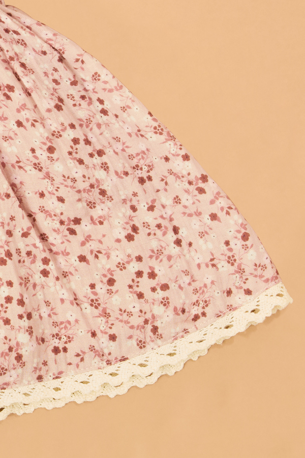 Ditsy Floral Bow Dress Detail 4 - Altar'd State