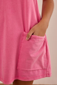 Hang Tough Mineral Wash Mini Dress Detail 3 - Altar'd State