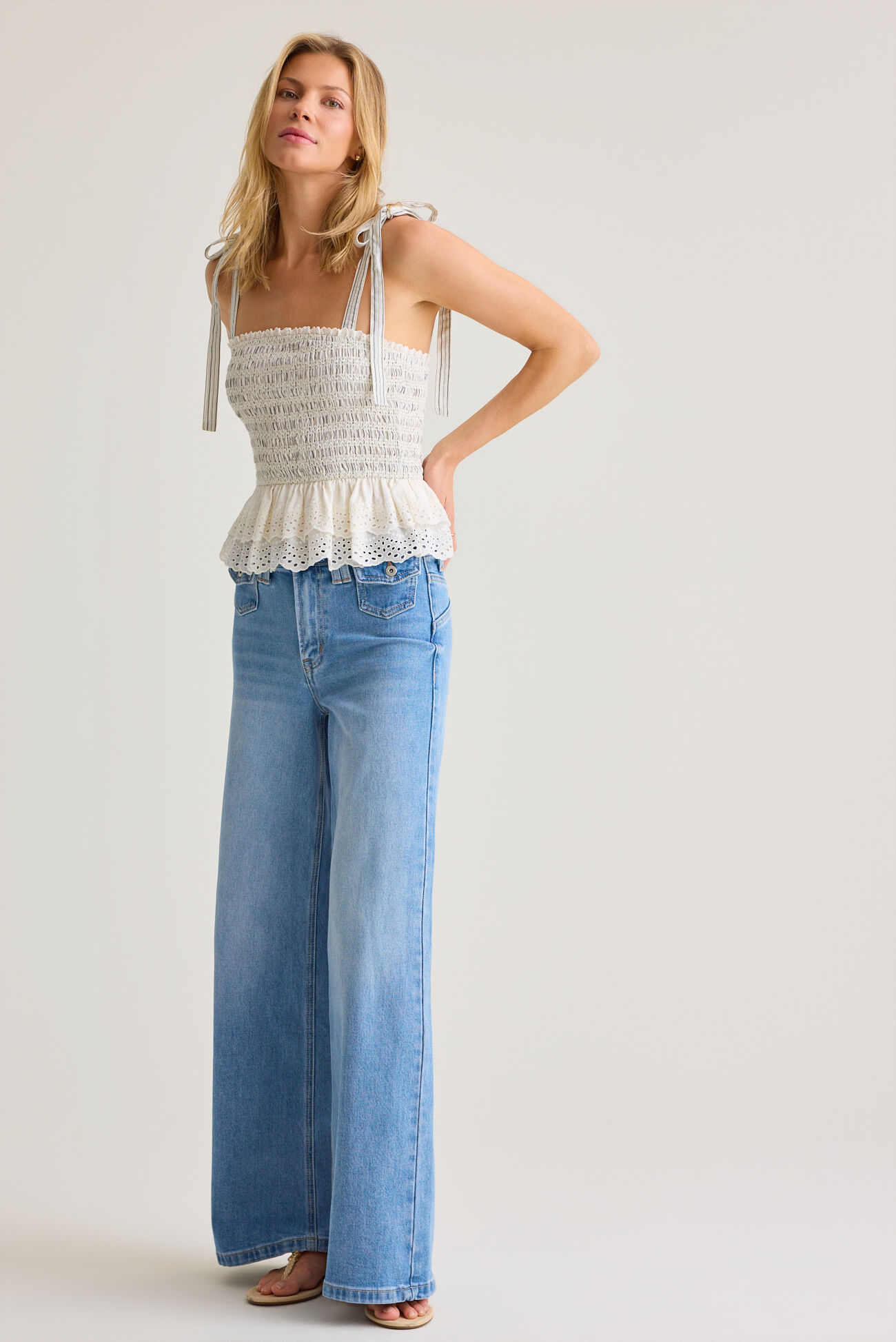 Lumia Smocked Top