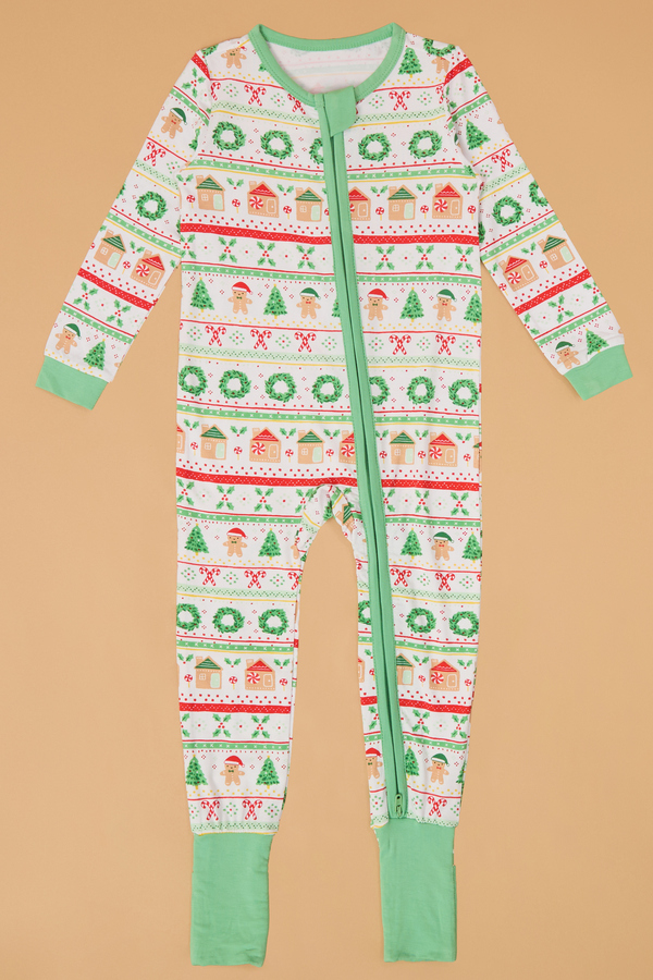 Gingerbread Fair Isle Romper - Altar'd State