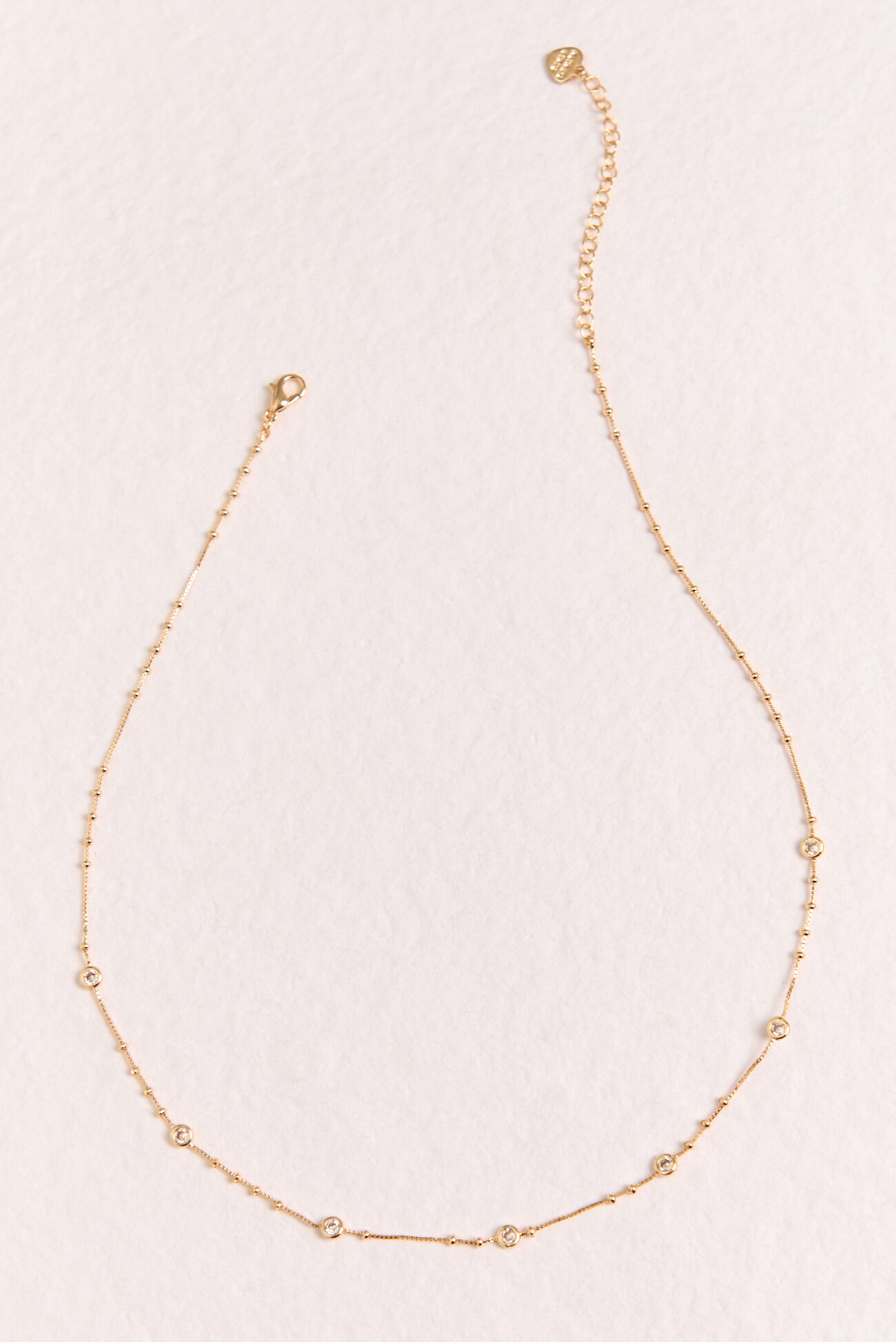 18K Camille Bezel Necklace
