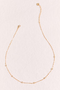 18K Camille Bezel Necklace - Altar'd State