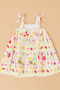 Morgan Fruit Print Dress Detail 4 - Altar'd State