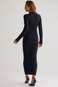 Maura Turtleneck Sweater Dress Detail 5 - Altar'd State