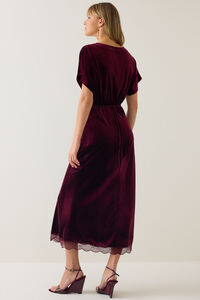 Mckenna Velvet Maxi Dress Detail 5 - Altar'd State