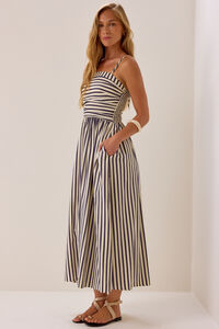 Josey Stripe Maxi Dress Detail 5 - Altar'd State