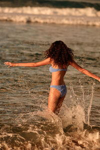 Catch Waves Gingham Bottom Detail 4 - Altar'd State
