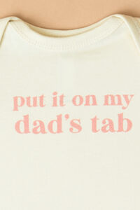 Put it on Dads Tab Bodysuit Detail 2 - Altar'd State