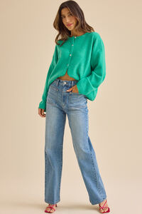 Carlin High Rise Straight Leg Jean - Altar'd State