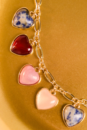 Heart Charm Necklace - Altar'd State - 