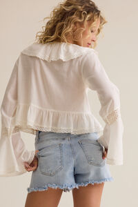 Anya Denim Short Detail 7 - Altar'd State
