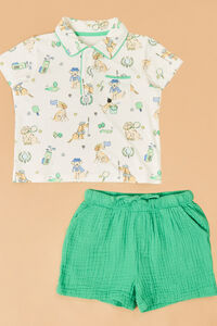Country Club Dog Polo Shorts Set - Altar'd State