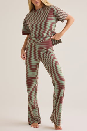 Alaya Stripe Lounge Pant - Altar'd State - 