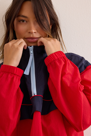 Pivot Striped Quarter-Zip - Altar'd State - 