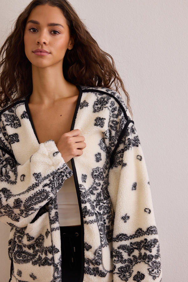 Mountain Bandana Sherpa Jacket - Altar'd State