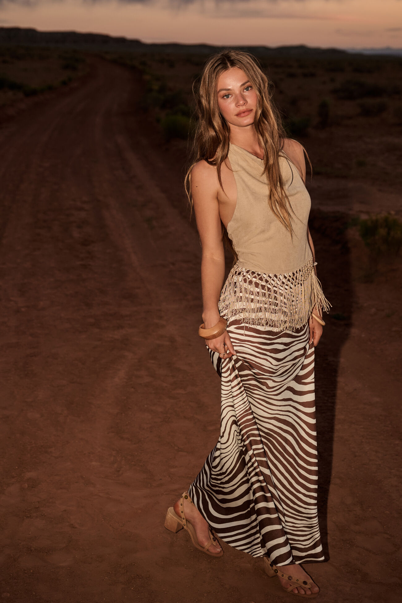 Jasmine Zebra Skirt