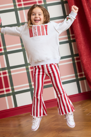 Noelle Striped Flares - Altar'd State - 