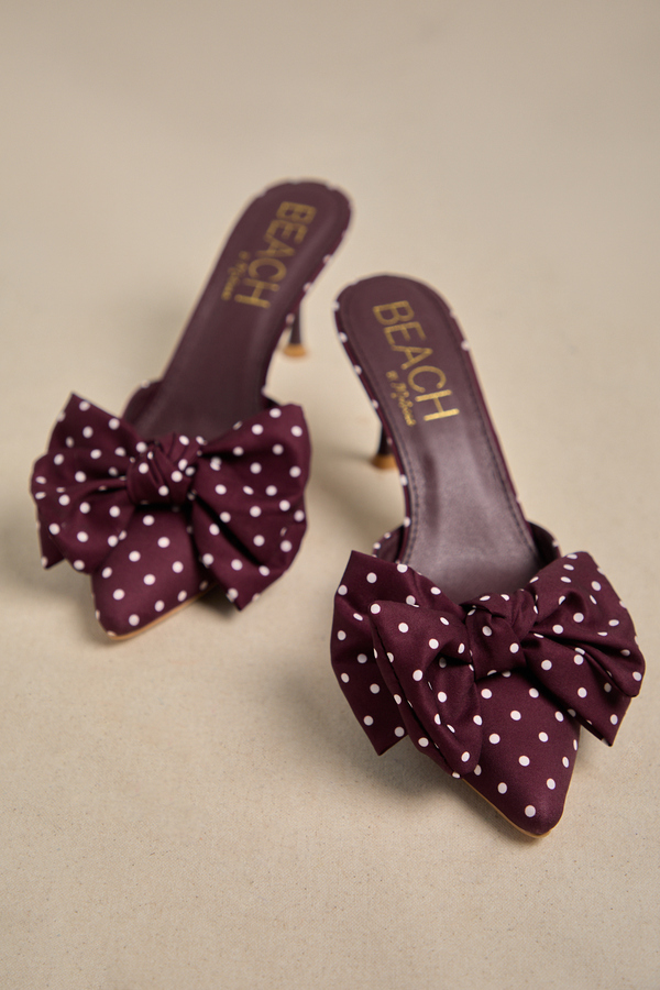 Matisse Polka Dot Heel Detail 3 - Altar'd State