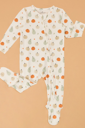 Happy Harvest Pumpkin Footie - Altar'd State - 