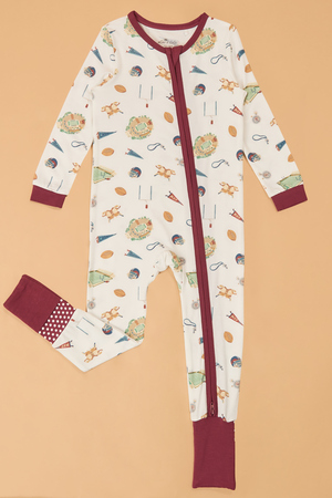 Billy Vintage Football Romper - Altar'd State - 