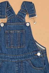 Reagan Heart Denim Overalls Detail 4 - Altar'd State