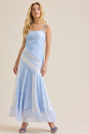 chinese dress ladies Floral Timeless Patchwork Maxi Dress, Women Patchwork Floral Maxi Dress,  Boho Y2K Beach Long Dresses (Blue,Small) at Amazon Women's Clothing store