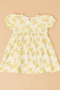 Lucia Lemons Puff Sleeve Dress Detail 2 - Altar'd State