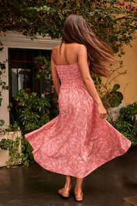 Malibu Floral Midi Dress Detail 4 - Altar'd State