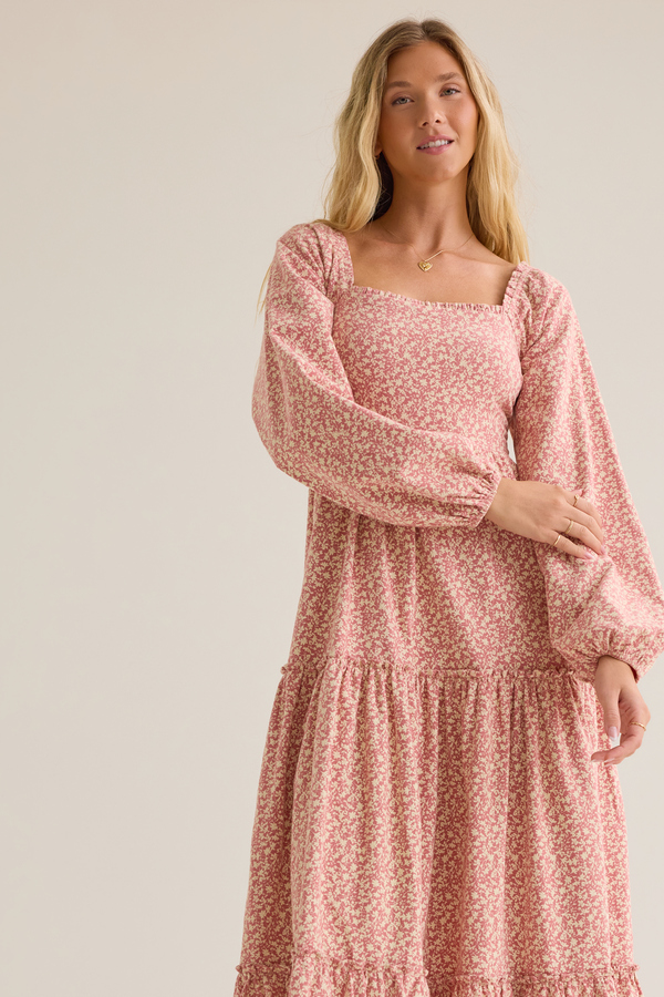 Livy Floral Mama Dress - Altar'd State