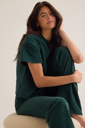 Alaya Stripe Lounge Pant - Altar'd State - 