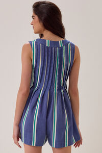 Evie Striped Romper Detail 5 - Altar'd State
